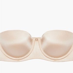 Savage x Fenty nude strapless bra